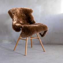 Nieuw-Zeelands schapenvacht karamel