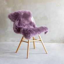 Nieuw-Zeelands schapenvacht lila