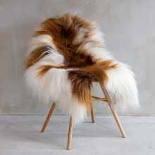 IJslands schapenvacht bruinbont