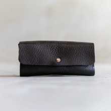 Brillenhoesje magneet leder