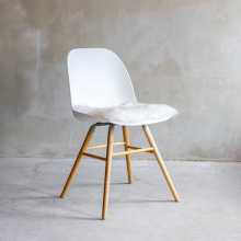 Chairpad Nieuw-Zeelands schapenvacht wit