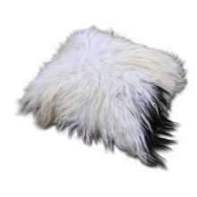 Black & White sheepskin pillow